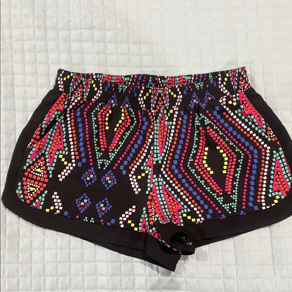 Colorful Geometric Women's Shorts